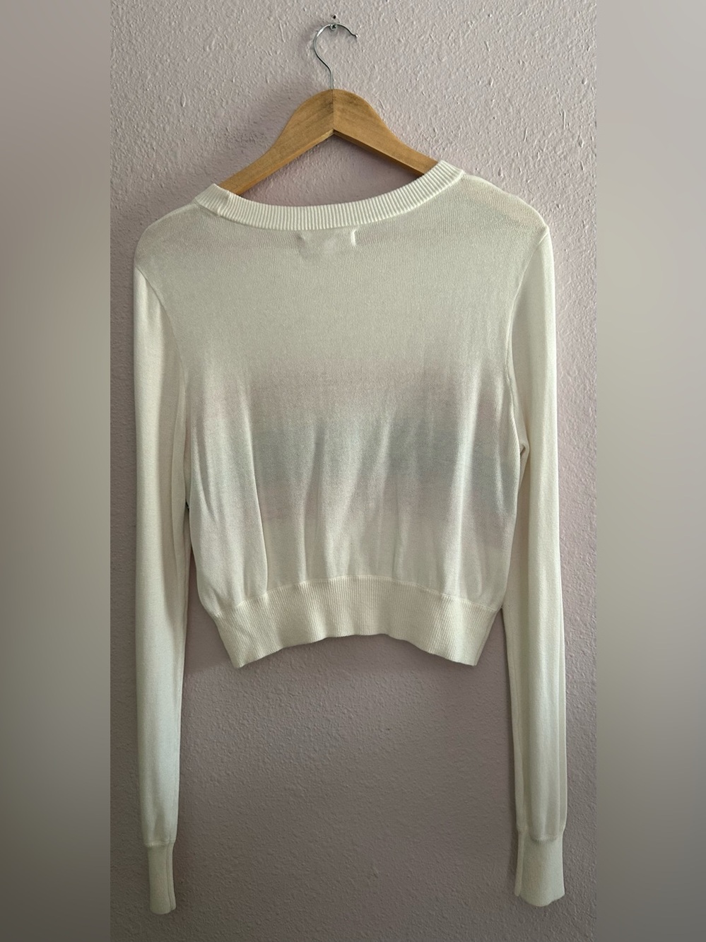 NWOT Spiritual Gangster Nikki Rainbow Crop Sweater - Picture 6 of 14